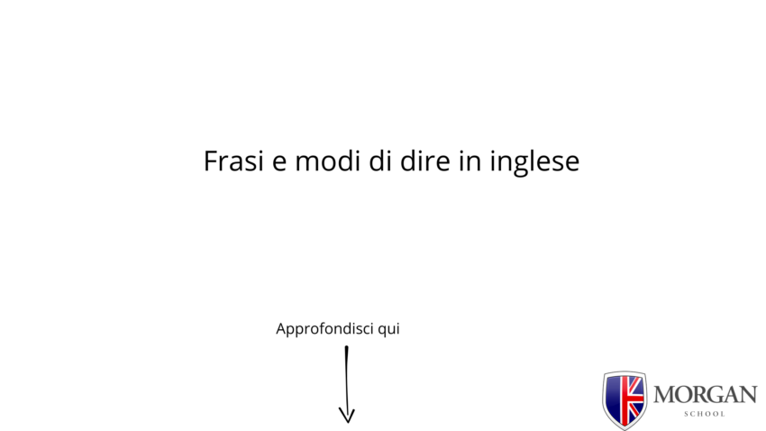 Frasi e modi di dire in inglese